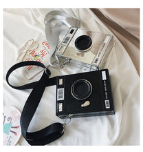 Załaduj obraz do przeglądarki galerii, Women Flaps Camera Box Bag Personality Wild Shoulder Popular Crossbody