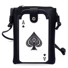 Charger l'image dans la galerie, Women Chain Shoulder Crossbody Bag New Funny Poker Card Leisure Fashion Letters Trendy Handbags for Female Bolsa Feminina Flaps