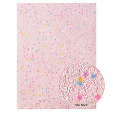 Charger l'image dans la galerie, 22*30cm Chunky Glitter Fabric Soft Synthetic Leather Shiny Bow Materials DIY Earring Bags Accessories A4 Hairbow Decoration