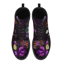 Lade das Bild in den Galerie-Viewer, Spooky Alice Purple Halloween Boots