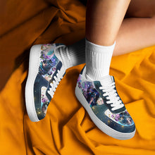 Załaduj obraz do przeglądarki galerii, Cosmic Dark Wolf Trainers Summer Galaxy Nebula Moon Christmas UK 3 4 5 6 7 8 9 10 11 Shoe Sneakers Gift