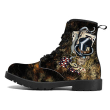Load image into Gallery viewer, Steampunk Poker Casino Themed Boots