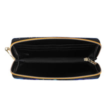 Cargar imagen en el visor de la galería, Cosmic Wolf Gothic Nebula Galaxy Moon Space Celestial star Clutch Wallet Purse Zipper Card Holder Clutch Gift Set For Her Christmas Birthday