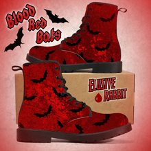 Charger l'image dans la galerie, Blood Red Bat Boots