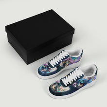 Załaduj obraz do przeglądarki galerii, Cosmic Dark Wolf Trainers Summer Galaxy Nebula Moon Christmas UK 3 4 5 6 7 8 9 10 11 Shoe Sneakers Gift