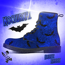 Charger l'image dans la galerie, Nocturnal Blue Bat Boots