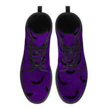 Lade das Bild in den Galerie-Viewer, Dark Purple Bat Boots
