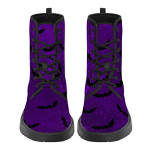 Carica l&#39;immagine nel visualizzatore di Gallery, Dark Purple Bat Boots
