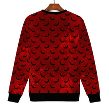 Cargar imagen en el visor de la galería, Blood Red Bat Sweater
