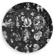 Load image into Gallery viewer, Alice in Wonderland Gothic Party Plates
