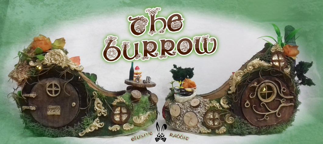The Burrow Fairy Pixie House Wedding Bridal Custom Hand Sculpt Shoe Size 3 4 5 6 7 8  High Wedge
