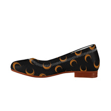 Load image into Gallery viewer, Black &amp; Orange Moon Flats
