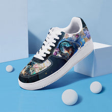 Load image into Gallery viewer, Cosmic Dark Wolf Trainers Summer Galaxy Nebula Moon Christmas UK 3 4 5 6 7 8 9 10 11 Shoe Sneakers Gift
