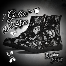 Load image into Gallery viewer, Gothic Mad Black &amp; White Alice
