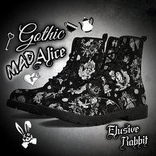 Lade das Bild in den Galerie-Viewer, Gothic Mad Black &amp; White Alice
