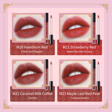 Cargar imagen en el visor de la galería, ZEESEA Alice Velvet Matte Lip Glaze Long Lasting Moisturizer 4 Stick Gift Box
