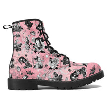 Load image into Gallery viewer, Muchier Alice in Wonderland Pink Boots
