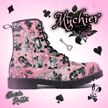 Charger l&#39;image dans la galerie, Muchier Alice in Wonderland Pink Boots
