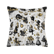 Load image into Gallery viewer, Curiouser Alice in Wonderland Pillow Cushion
