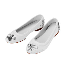 Load image into Gallery viewer, Alice White Wedding Flats

