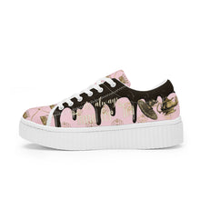 Charger l&#39;image dans la galerie, Pink Personalized Chocolate Drip Cake Trainers
