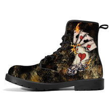 Load image into Gallery viewer, Steampunk Poker Casino Themed Boots
