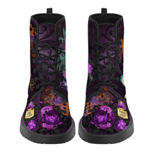 Cargar imagen en el visor de la galería, Spooky Alice Purple Halloween Boots
