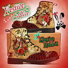 Load image into Gallery viewer, Christmas Alice Festive Boots
