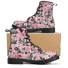 Charger l&#39;image dans la galerie, Muchier Alice in Wonderland Pink Boots
