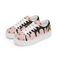 Load image into Gallery viewer, Pink Personalized Chocolate Drip Cake Trainers
