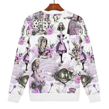 Load image into Gallery viewer, Alice in Wonderland Lilac Purple Sweater Jumper
