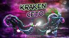Charger l&#39;image dans la galerie, Kraken Ceto Diamond Treasure Heels Custom Hand Sculpt Paint Shoe Size 3 4 5 6 7 8  High Wedge Sea  Creature Monster Mythical Octopus Squid
