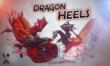 Load image into Gallery viewer, Ice Vs Fire Dragon Heels Custom Black Red Spiked Prism Icicle Dead Sword Scales Glitter Blue Shoe Size 3 4 5 6 7 8  High Wedge Game
