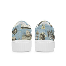 Załaduj obraz do przeglądarki galerii, Classic Blue Alice in Wonderland Trainers
