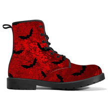 Load image into Gallery viewer, Blood Red Bat Boots
