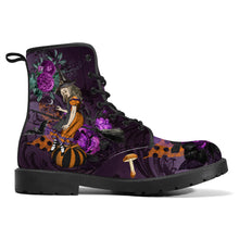 Cargar imagen en el visor de la galería, Spooky Alice Purple Halloween Boots
