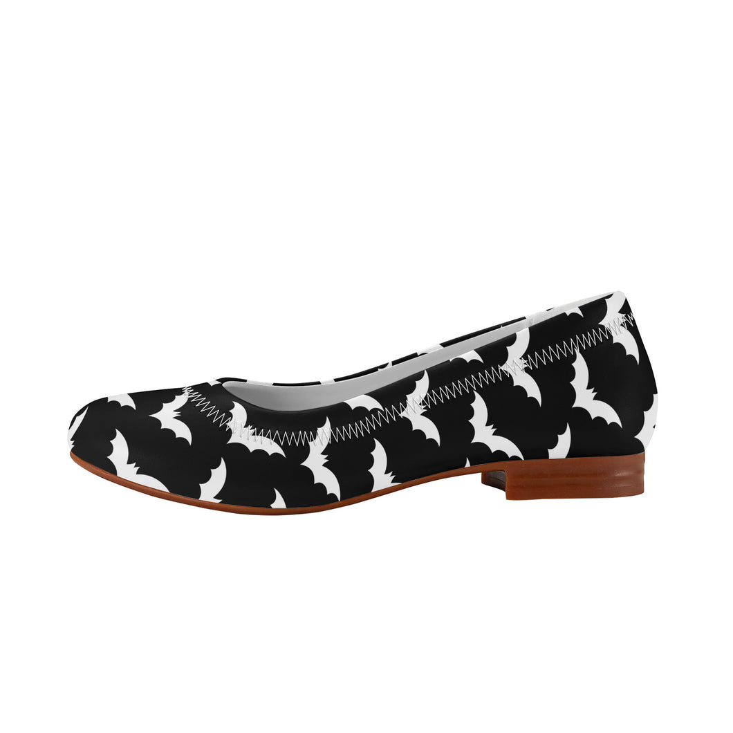 Black & White Bat Flats