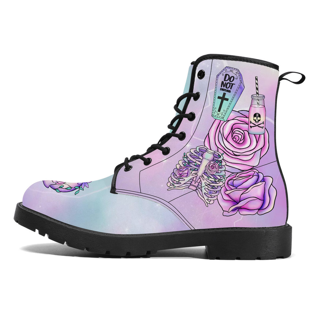 Pastel Goth Boots