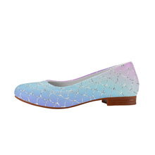Load image into Gallery viewer, Baby Blue Mermaid Flats
