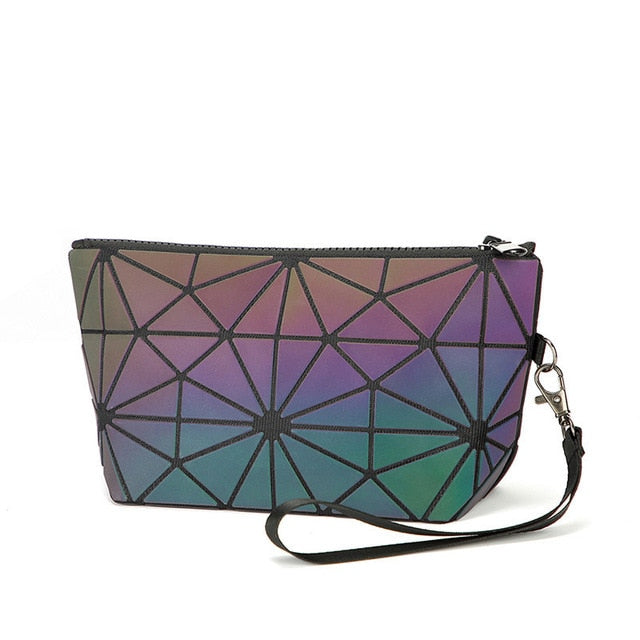 Women Handbags Pcs Bag Set Crossbody Bags For Women Geometric Luminous  Shoulder Bag Female Purse And Handbag Tote Holographic