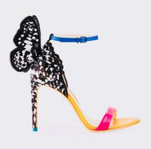 Lade das Bild in den Galerie-Viewer, New Design High Quality Women Butterfly High Heels Sandals Exquisite beautiful Wing Shoes Female Banquet Paty Dress Shoes
