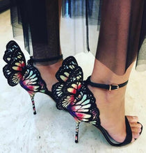 Load image into Gallery viewer, New Design High Quality Women Butterfly High Heels Sandals Exquisite beautiful Wing Shoes Female Banquet Paty Dress Shoes

