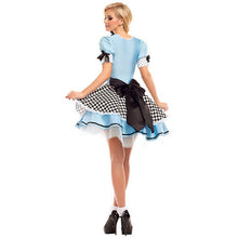 Lade das Bild in den Galerie-Viewer, Alice In Wonderland Costume For Women Girls Alice Cosplay Costume Blue Sweet Lolita Maid fantasy halloween costumes for women
