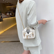 Cargar imagen en el visor de la galería, DIHOPE Famous Brand Designer Handbag European Style Motorcycle Bags Luxury Jacket Shape Shoulder Messenger Bags PU Leather
