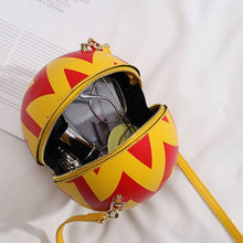 Lade das Bild in den Galerie-Viewer, Creative Novelty New Design Women Girl Cute Hot Air Balloon Shape PU Handbag Shoulder Messenger Crossbody Bag Satchel Tote Purse
