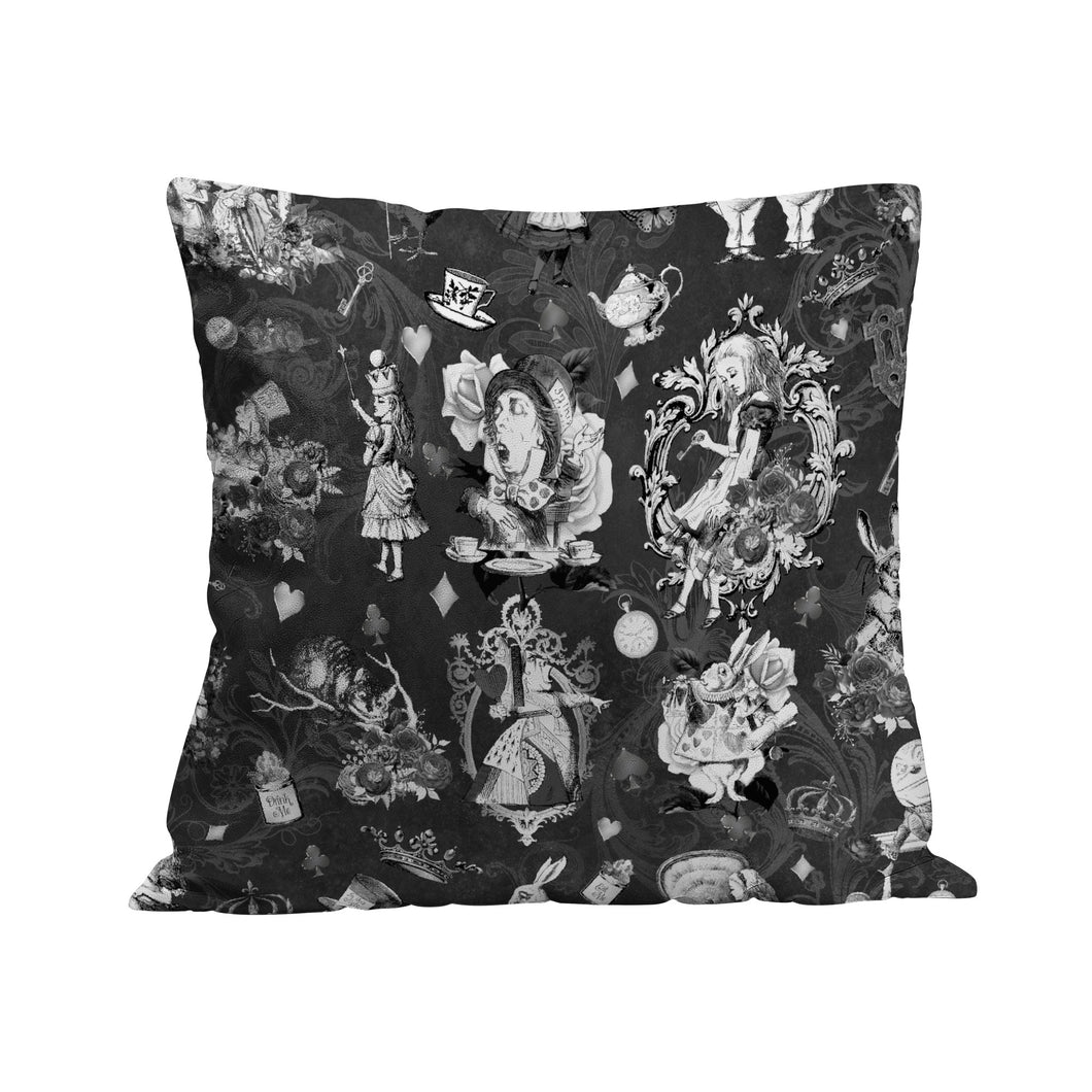 Gothic Alice in Wonderland Pillow Cushion