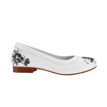 Load image into Gallery viewer, Alice White Wedding Flats
