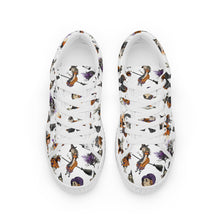 Load image into Gallery viewer, Halloween Alice in Wonderland Spooky Canvas Trainers

