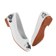 Load image into Gallery viewer, Alice White Wedding Flats
