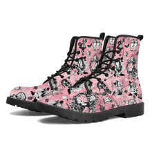 Charger l&#39;image dans la galerie, Muchier Alice in Wonderland Pink Boots
